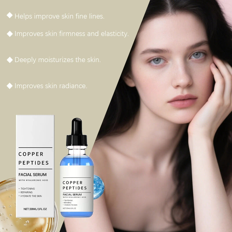 Copper Peptide & Hyaluronic Acid Facial Serum