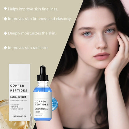 Copper Peptide & Hyaluronic Acid Facial Serum