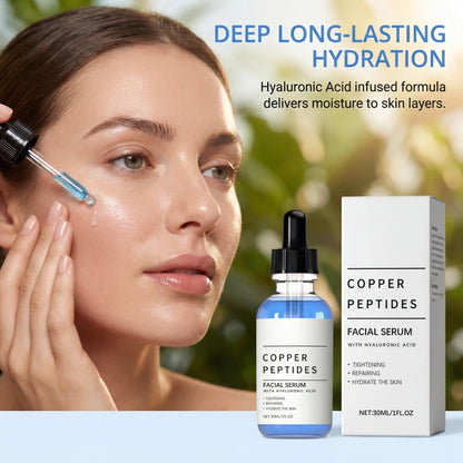 Copper Peptide & Hyaluronic Acid Facial Serum
