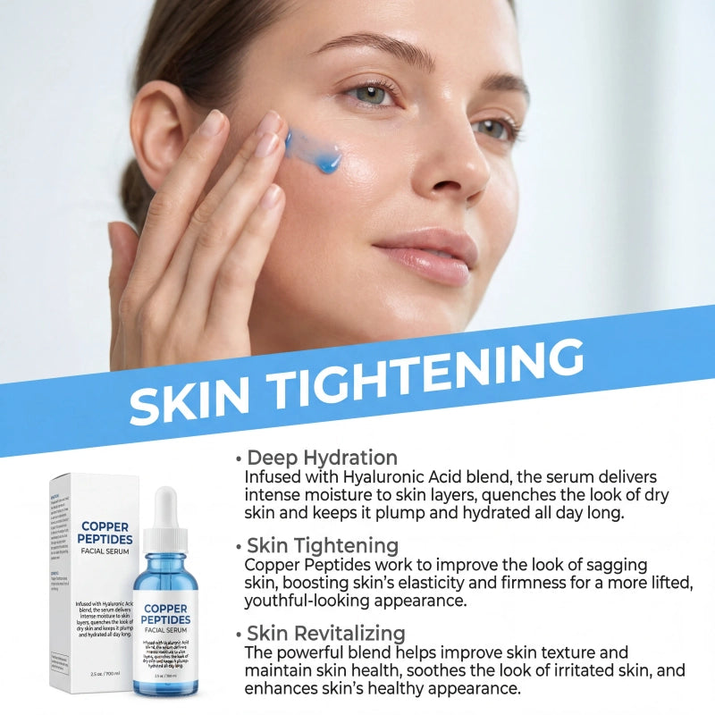 Copper Peptide & Hyaluronic Acid Facial Serum
