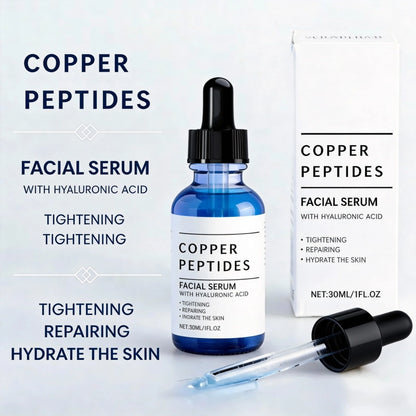 Copper Peptide & Hyaluronic Acid Facial Serum